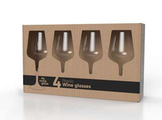 Wijnglazen 4 stuks