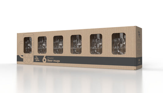 Bierpullen 6 stuks